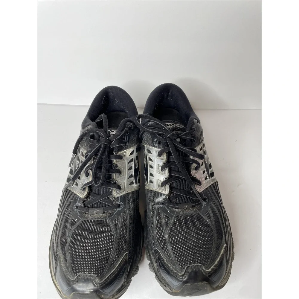Brooks Glycerin 14 Running Shoes Men's Size 12 M Black‎ Silver. 1002361